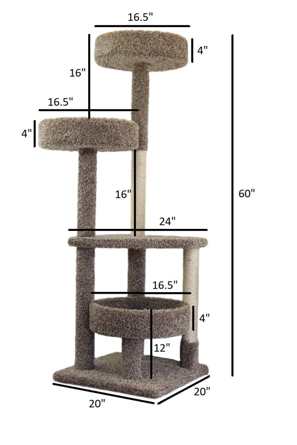 New cat condos triple cat cheap perch